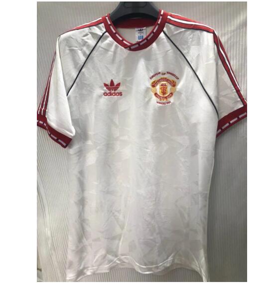 1991 Manchester United Retro Away Kit Soccer Jersey